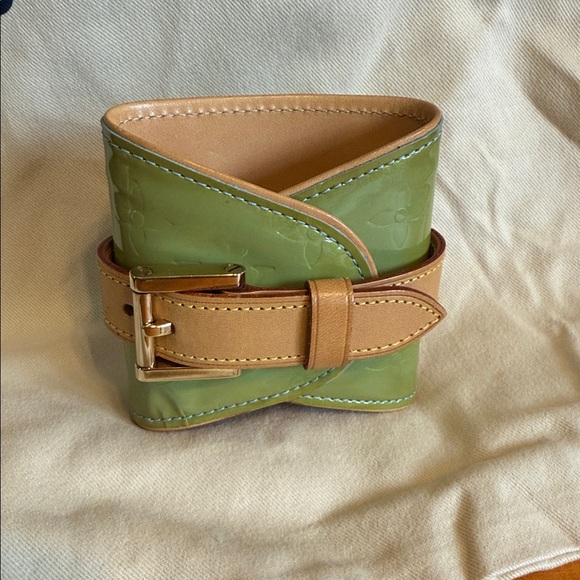 Louis Vuitton Monogram Vernis Lafayette Street Bangle Bracelet - Picture 2 of 12